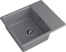 Кухонная мойка GRANFEST URBAN UR-658L темно-серый