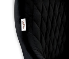 Стул полубарный Sheffilton SHT-ST38/S29P-1 ночное затмение/золото