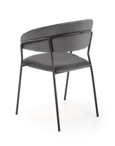 Стул HALMAR K426 серый/черный