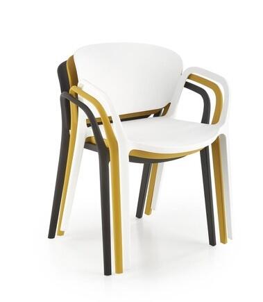 Стул HALMAR K491 горчичный