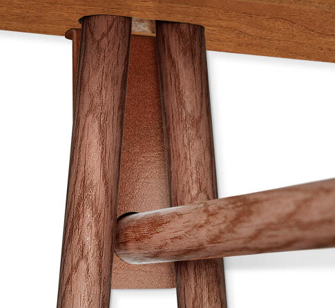 Вешалка Sheffilton SHT-HW2 артикул В1-160 орех/темный орех