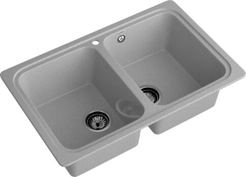 Кухонная мойка GRANFEST STANDART S-780K серый
