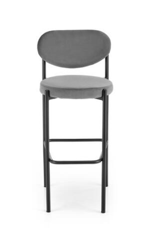 Стул барный HALMAR H108 серый