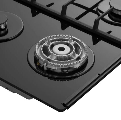 Варочная панель газовая MEFERI MGH604BK GLASS POWER