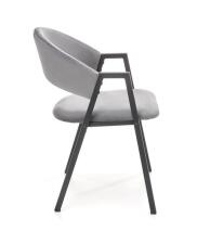 Стул HALMAR K473 серый/черный
