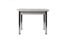 Стол ВВР Раздвижной пластиковый Бискайская сосна/Прямое хром, 110-150/70