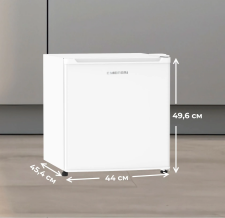 Холодильник MEFERI MFR50WH MINI LIGHT, отдельностоящий