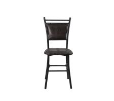 Стул ВВР Мажор Шоколад Крокодил/черный, экокожа