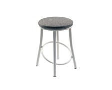 Табурет ВВР Сфера Серый/белый, рогожка