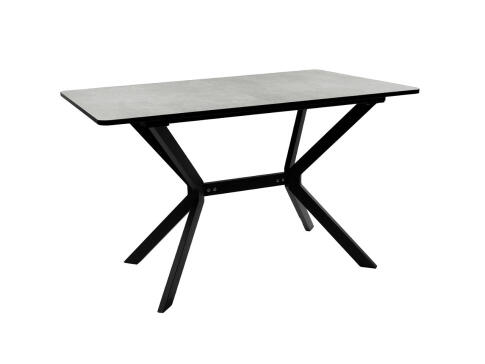 Стол ВВР Миллер камень светлый/черный №7, ЛДСП 120-160/80 Стол ВВР Миллер камень светлый/черный №7, ЛДСП 120-160/80