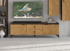 Тумба САНТАН Шер ТБ-3305 Дуб апрель темный/Лофт Голдэн Пэлас