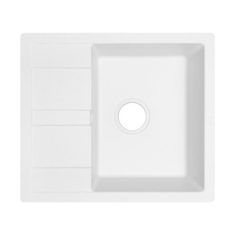 Мойка ZORG Apollo 58 белый камень