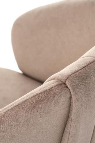 Стул HALMAR K533 капучино/черный, поворотный