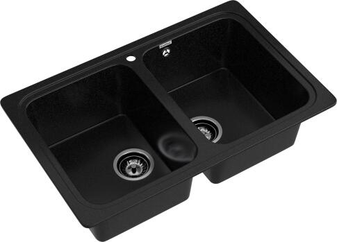 Кухонная мойка GRANFEST STANDART S-780K черный