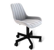 Кресло компьютерное Sheffilton SHT-ST37/S120M артикул СТ-512 серое облако/черный муар