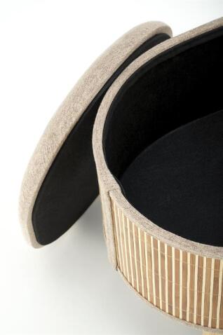 Комплект HALMAR TICO (2 пуфа) бежевый