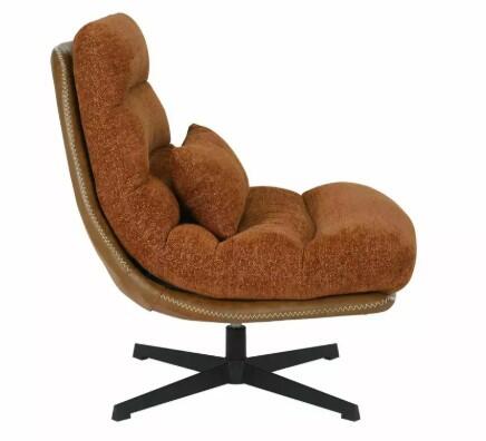 Кресло SIGNAL FELICIA Raven 44 корица/бежевый/черный мат