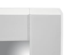 Зеркало с полкой Sheffilton Альберо SHT-М2 артикул 3P-03 беленый