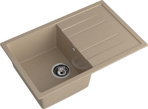 Кухонная мойка GRANFEST QUADRO Q-780L песочный