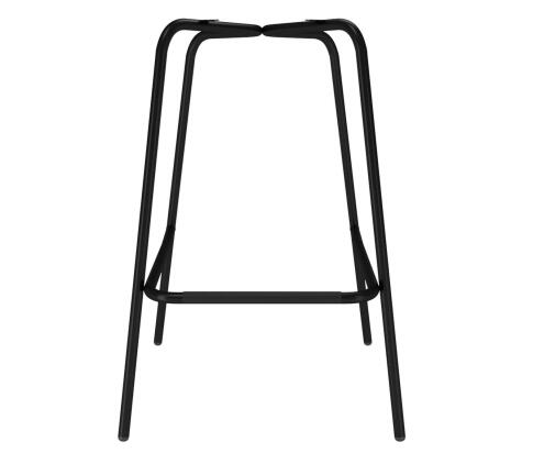 Стул барный Sheffilton SHT-ST58/S29P a5-7 голубой/черный муар