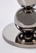 Стол журнальный HALMAR CARLA черный/серебряный Стол журнальный HALMAR CARLA черный/серебряный