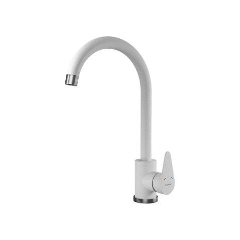 Смеситель для кухни GRANFEST QUARZ Z-5412 серый