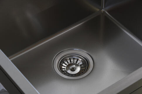 Кухонная мойка из нержавейки BLANTEK LS-5050STB Stone texture black