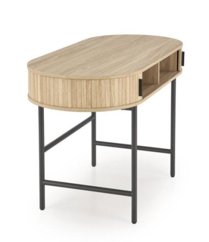 Стол компьютерный HALMAR B51 натуральный/черный