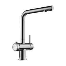 Смеситель для кухни Omoikiri Hotaru-WH нержавеющая сталь/белый