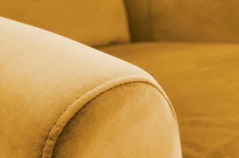 Кресло HALMAR AGUSTIN 2 раскладное, горчичный