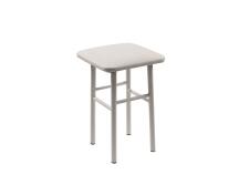 Табурет ВВР Классик белый Крокодил/белый, экокожа