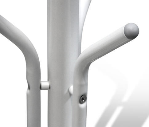 Вешалка Sheffilton  SHT-CR2078 артикул В1-69 белый/серый (+)