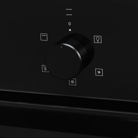 Духовой шкаф электрический ZORG TECHNOLOGY ROL66 black