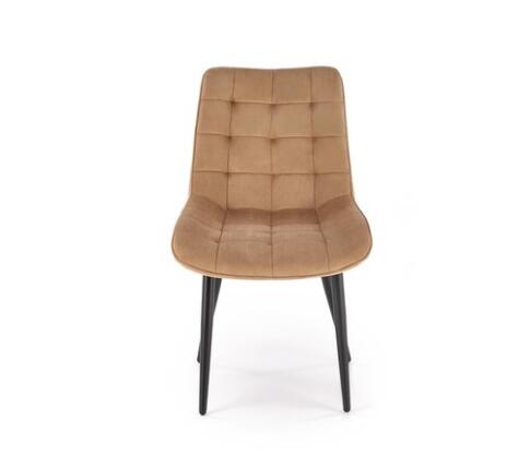 Стул HALMAR K580 бежевый/черный