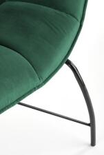 Кресло HALMAR BELTON темно-зеленый/черный