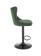 Стул барный HALMAR H117 темно-зеленый