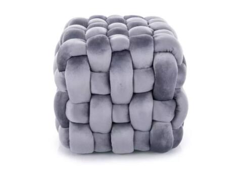Пуф SIGNAL FARIS Velvet серый