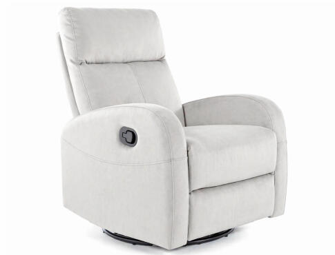 Кресло SIGNAL OLIMP Velvet Bluvel 03 раскладное, светло-серый