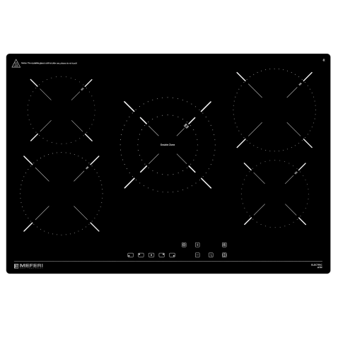 Варочная панель электрическая MEFERI MEH755BK ULTRA