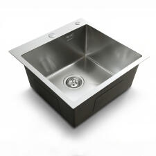 Кухонная мойка из нержавейки BLANTEK LS-5050SN Snake texture