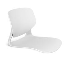 Сидение и спинка Sheffilton SHT-ST59/SB59 белый/белый