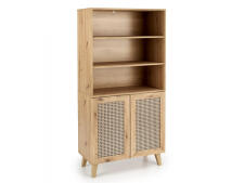 Стеллаж HALMAR BORNEO REG-1 дуб артизан/черный