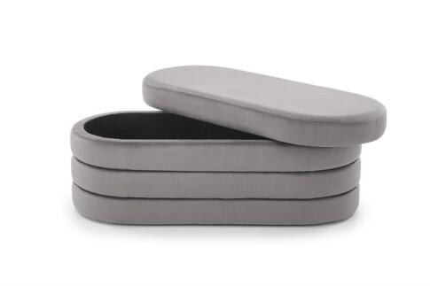 Пуф HALMAR CALPI серый