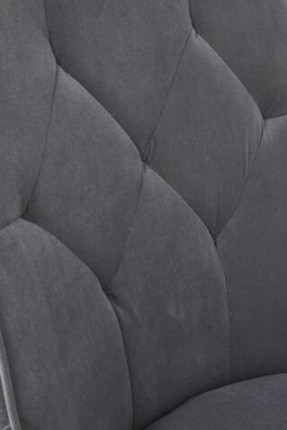 Стул HALMAR K365 серый/черный