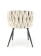Стул HALMAR K516 светло-бежевый/черный