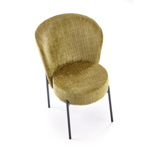 Стул HALMAR K590 оливковый/черный