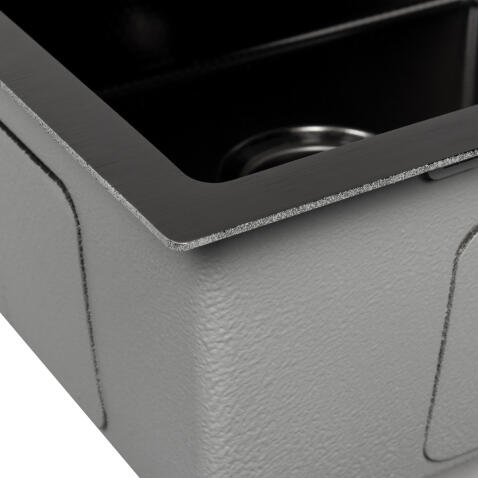 Мойка ARFEKA ECO AR 700*500 BLACK PVD NANO DECOR