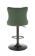 Стул барный HALMAR H117 темно-зеленый