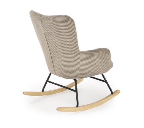 Кресло-качалка HALMAR BELMIRO серый