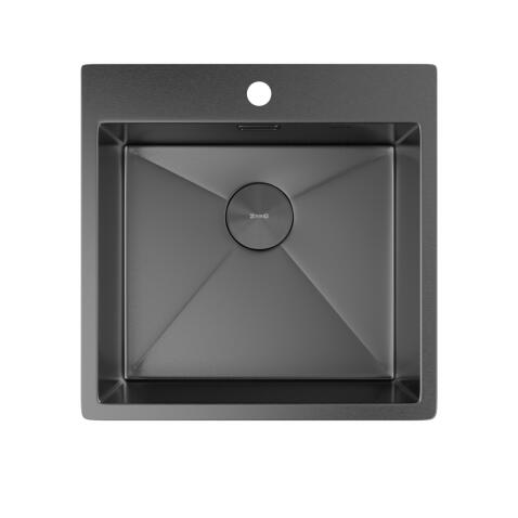 Мойка ZORG ZEROX 51 IF PVD GUNBLACK